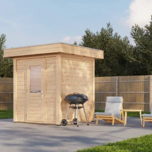 Lugarde Select Modern cabin London 200x200cm- Untreated