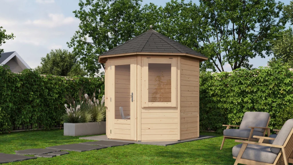 Lugarde Select Prima summerhouse Elgin Ø250cm - Untreated