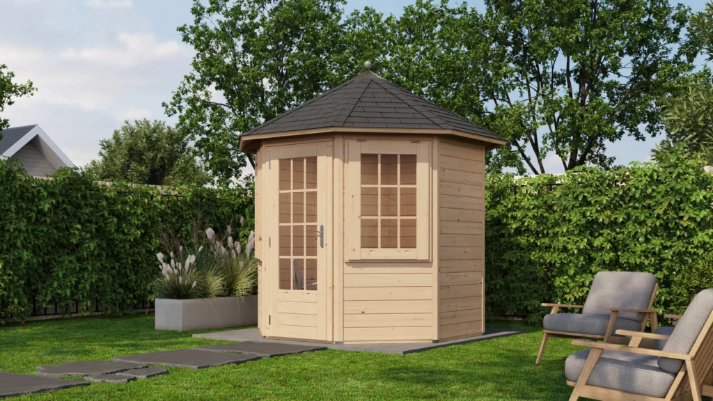 Lugarde Select Prima summerhouse Linlithgow Ø250cm - Untreated