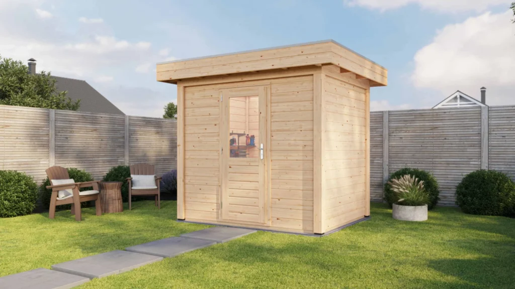 Lugarde Select Modern cabin Sheffield 250x200cm - Untreated