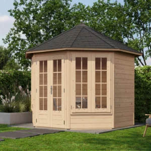 Lugarde Select Prima summerhouse Arran Ø300cm - Untreated