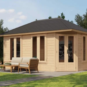 Lugarde Select Prima summerhouse Falkirk 480x300cm - Untreated