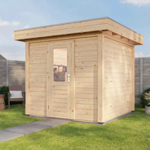 Lugarde Select Modern cabin Sedgley 250x250cm - Untreated