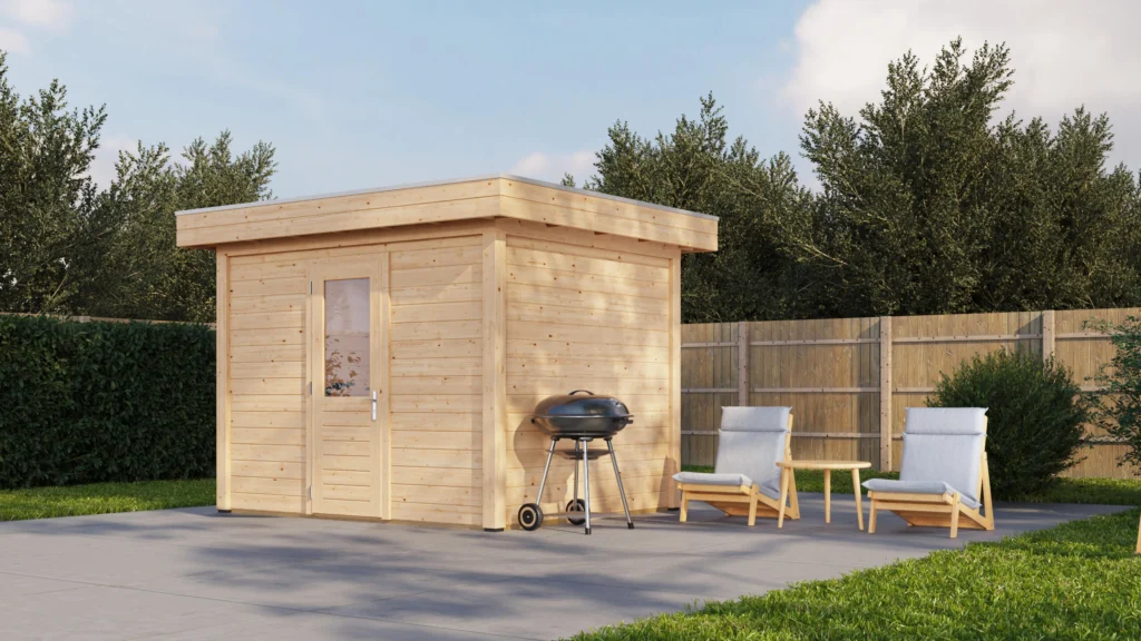 Lugarde Select Modern cabin Wolverhampton 300x250cm - Untreated