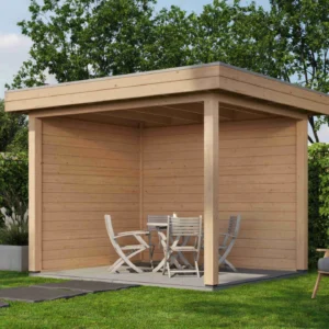 Lugarde Select Gazebo Winsford 300x250cm 28mm - flatroof - Untreated