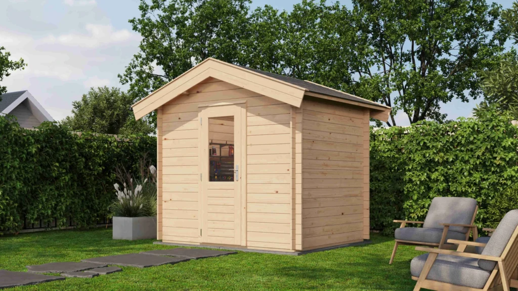 Lugarde Select Log Cabin Hampshire 250x200cm - Untreated