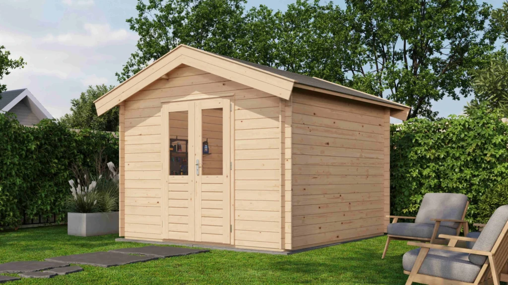 Lugarde Select Log Cabin Lancashire 300x300cm - Untreated