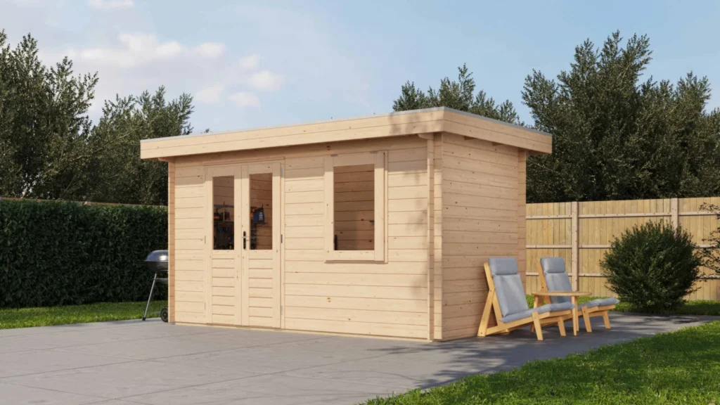 Lugarde Select Log Cabin Stonehenge 400x200cm - Untreated