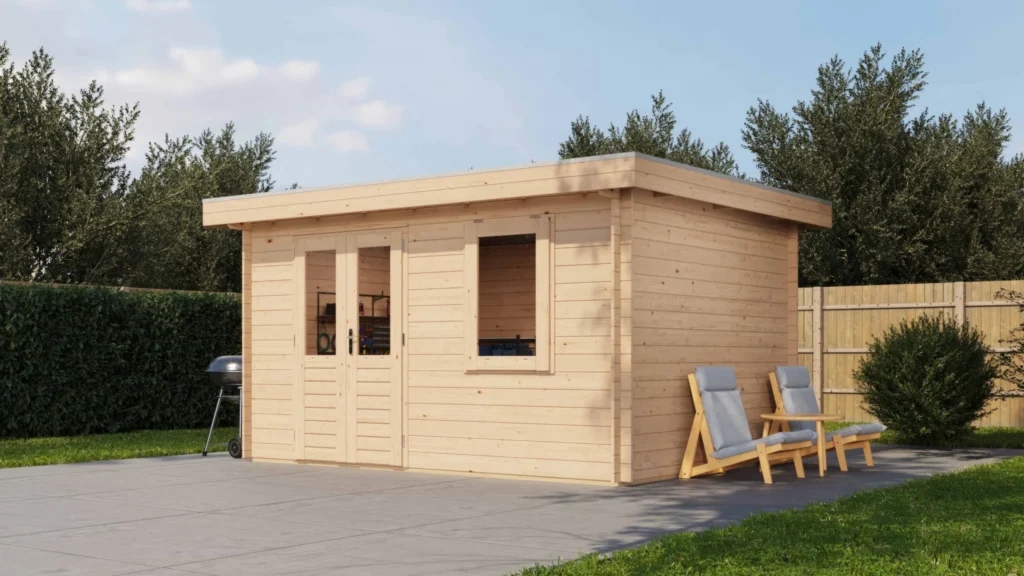 Lugarde Select Log Cabin Humber 400x300cm - Untreated