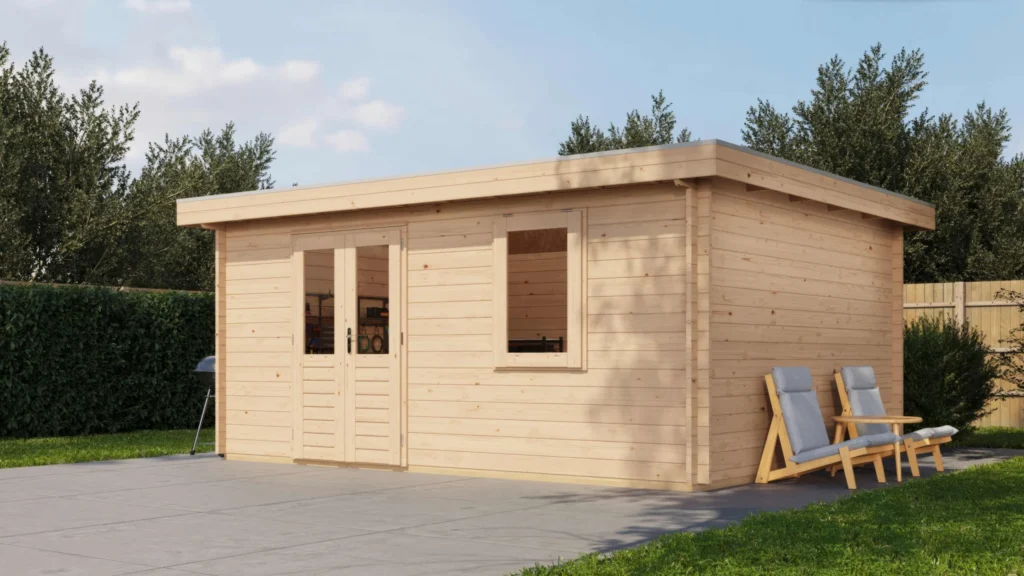 Lugarde Select Log Cabin Dartmoor 500x400cm - Untreated